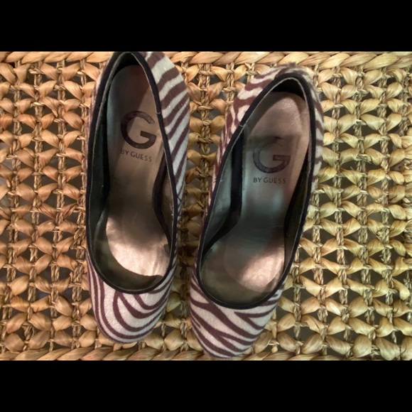 Guess zebra striped platform stilettos - Picture 7 of 12